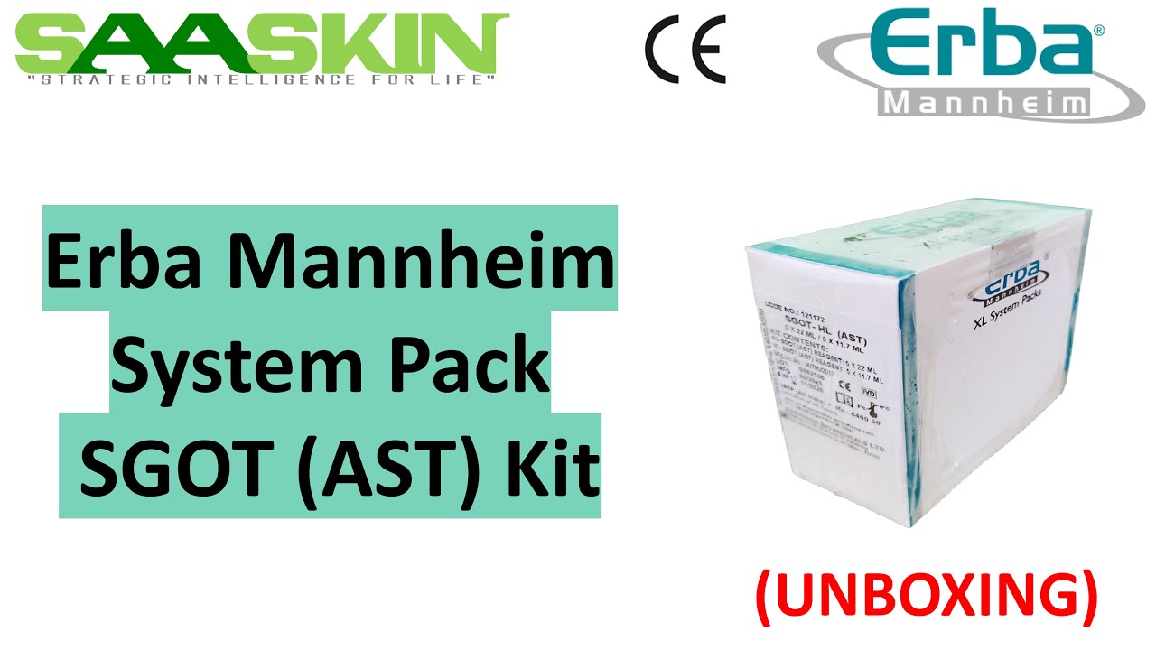 Набор Erba Mannheim System Pack SGOT (AST) | Кат. № - 