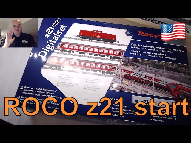 ROCO HO z21start DCC starter Set 51285 review 2017 Digital - YouTube