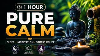 Calm Night Ambience ✨ 1 Hour Deep Relaxation Music for Mind & Soul
