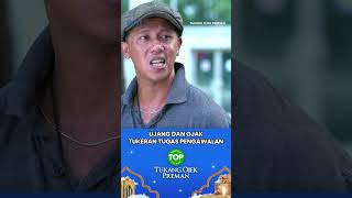 TUKERAN TUGAS! Ujang Sama Ojak Buat Sebuah Pengawalan #ngeshortsbareng #medankali #tukangojekpreman