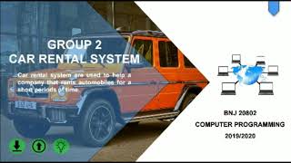 Car rental system coding programming (group2 )