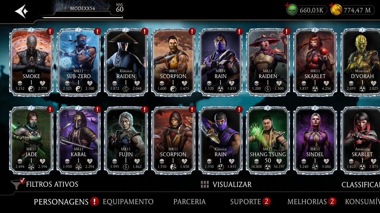 MK mobile Gastando KRISTAIS ganhado diamantes chamaaaaa