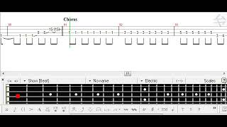 Gairo, Light no Akari dake (Bass TAB) - Sangatsu no Phantasia