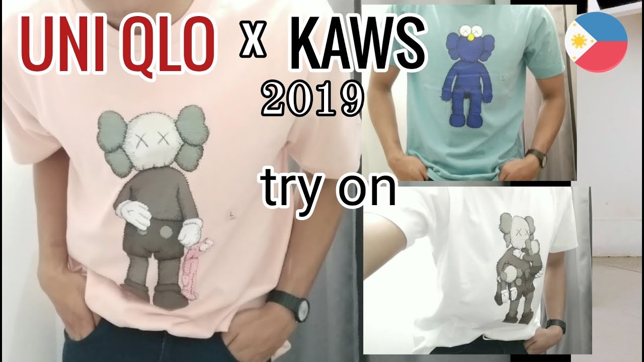 UNIQLO x KAWS 2019 try on in SM Clark