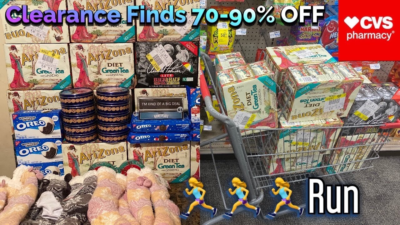 CVS Hidden Clearance 70-90% Off🚨🏃‍♀️🏃‍♀️🏃‍♀️RUN|1.25 Per Case|.37 Cookies & More