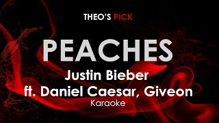 Celebrity Peaches - Justin Bieber ft. Daniel Caesar, Giveon karaoke Wealth
