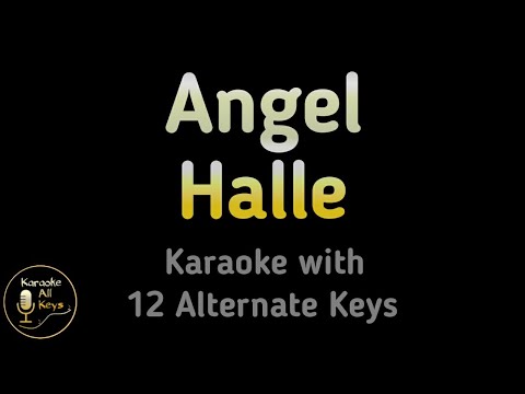 Video thumbnail for Halle - Angel Karaoke Instrumental Lower Higher Male &