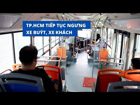 Video TP.HCM tiếp tục ngưng xe buýt, xe khách dù đã hết cách... - youtube