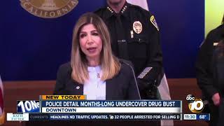 Dozens arrested after drug bust in East Village