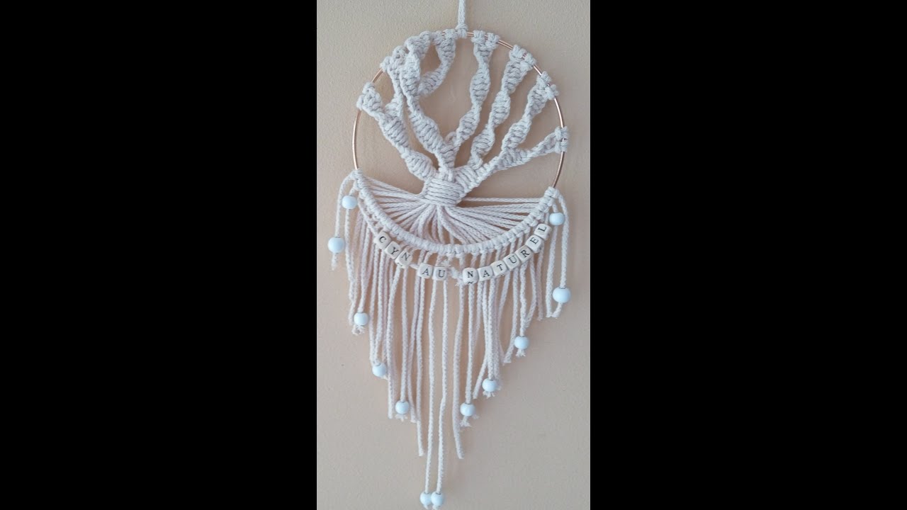 Diy Arbre de vie en macramé - YouTube