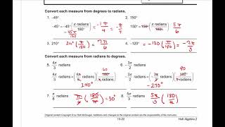 13-3 The Unit Circle (Part 1)