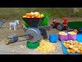 Diy tractor mini maize broken machine science project  inventoramir