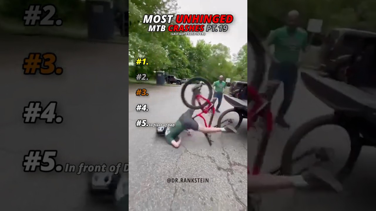 MOST UNHINGED MTB CRASHES PT.19 😳💯 