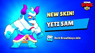 New Skin Yeti Sam || Brawl Stars