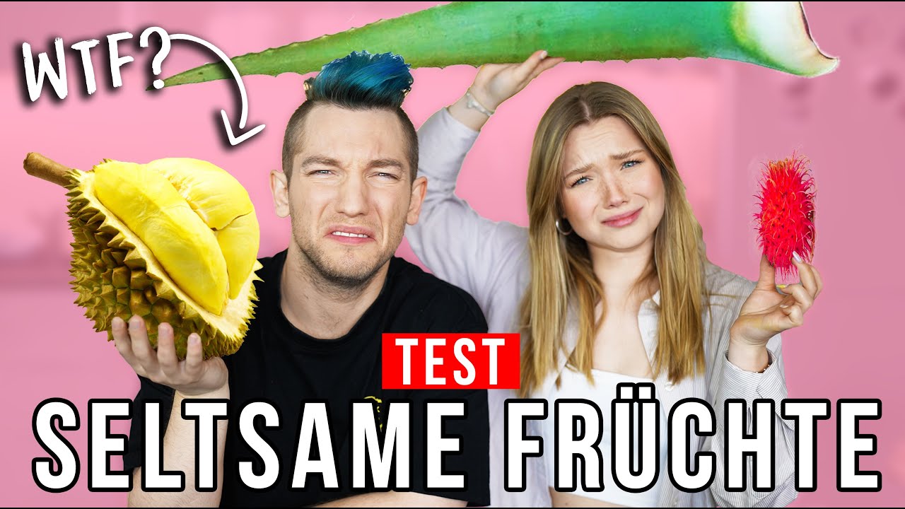 Wir testen exotische Früchte, die wir noch nie in unserem Leben gesehen haben (mit @Renzo69 )
