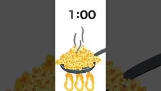 🍿 2-Minute Popcorn Timer | Popping Fun Countdown | No Music #Shorts