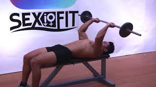 Bent Arm Barbell Pullover, Tutorial, Exercise Video, Workout, SEXioFIT Net Worth