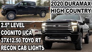 Here's How you can fit 37s on a LEVELING kit on the 2020 DURAMAX!