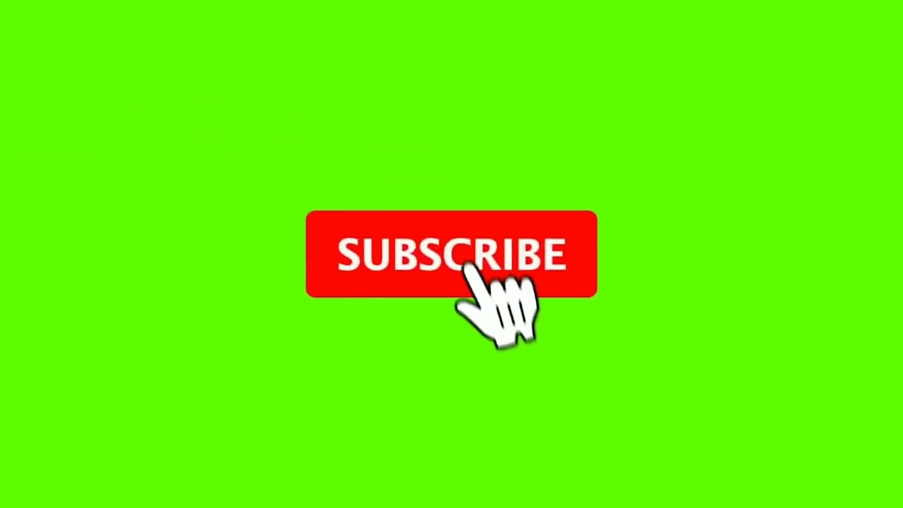 No Copyright Free | Subscribe button Green Screen | Subscribe button Download