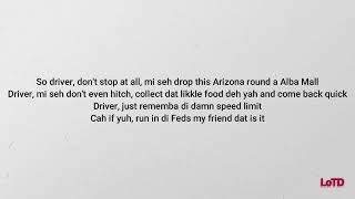 Buju Banton - Driver (lyrics)