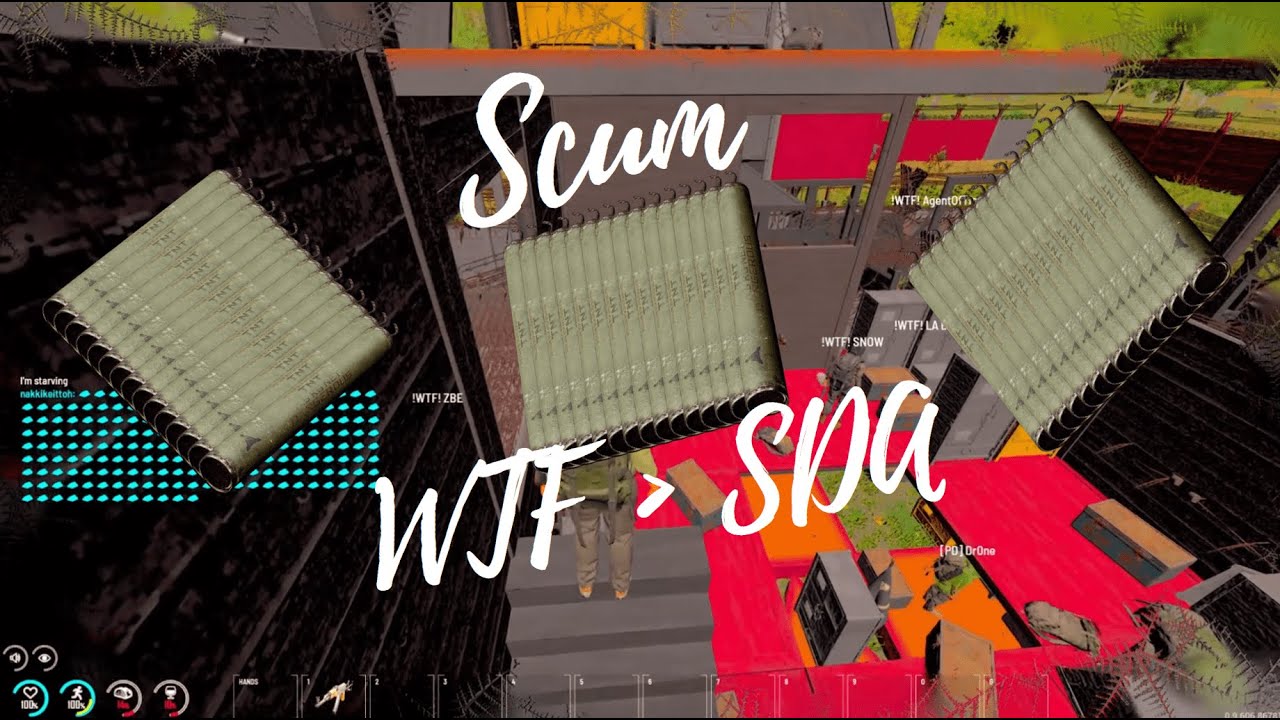 SCUM 0.96 | SDA (ex-FOB) Raid | Cleaning out the server rats | 100+ TNT Raid