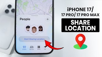 How to Share Location on iPhone 17 / 17 Pro Max - Location Setting