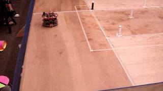 SUMMER-2010 UBC EECE 474/375 Autonomous Candle Blowing Robot Team 3 Time Trial