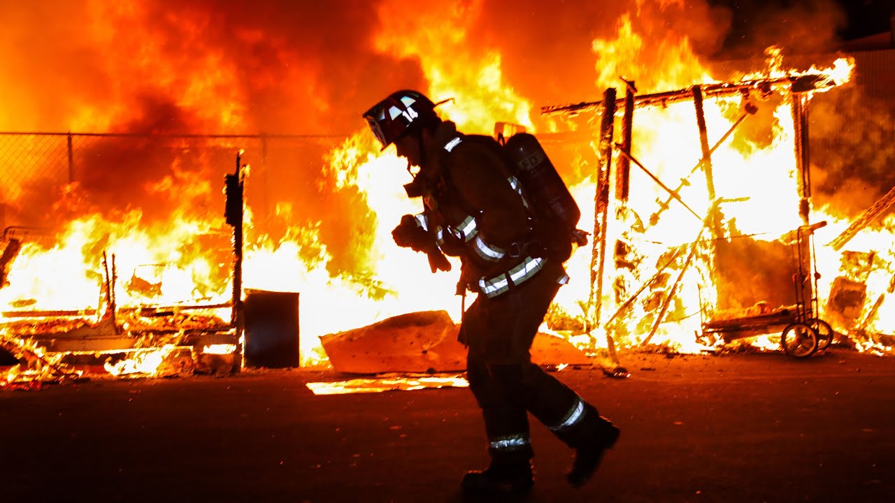 Massive Homeless Encampment Blaze: Historic South Central