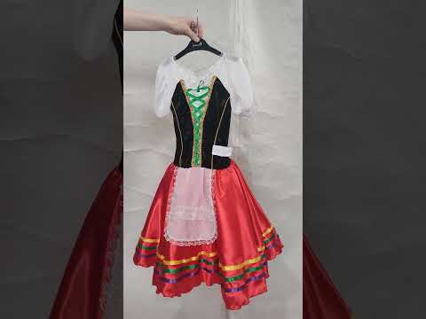 Балетный костюм  Тарантелла, видео 1