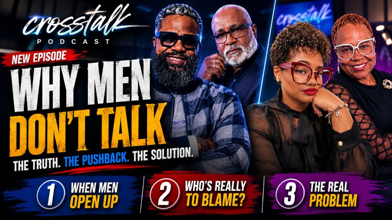CrossTalk Podcast w/ Pastor Stebo | Ep 156: Why Men Don't Talk | 06.22.2026