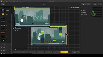MAKING JET FIRE 2D GAME || BUILDBOX 2 || 4GEMS