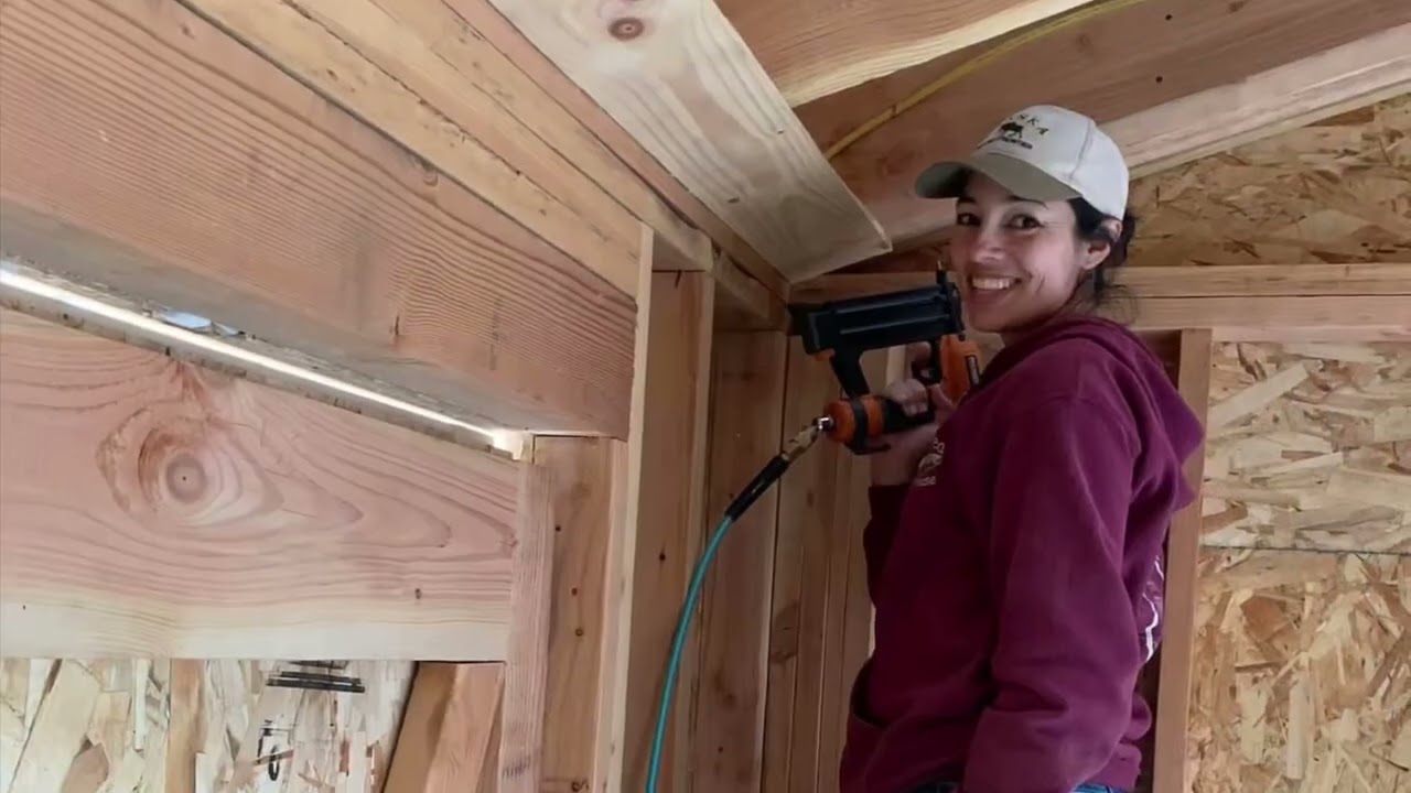 Building our Feed & Tack Room Barn