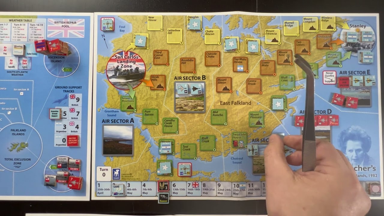 Mrs. Thatcher's War - Air Battle