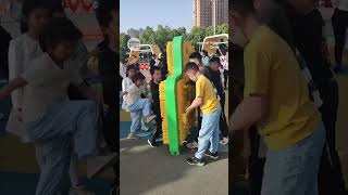Poor behaviour! Children play rough on the playground. What makes them act like that #china #shorts