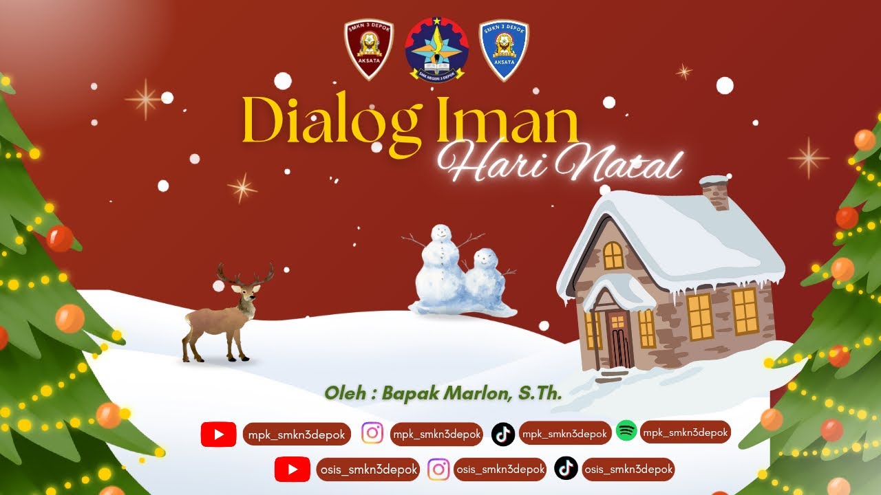 DIALOG IMAN: Merayakan Kasih Kasih dan Suka Cita Natal | Marlon, S.Th.