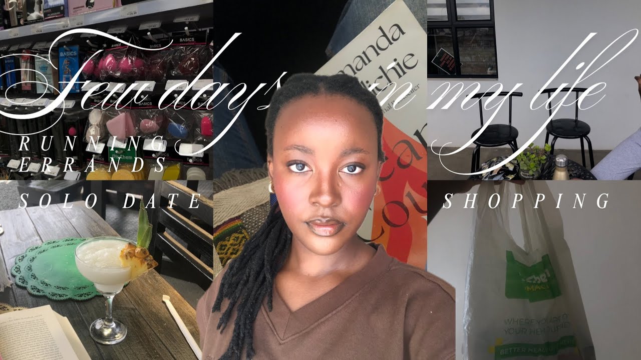A few days in my life| shopping| dischem haul| makeup| skincare| solo date 