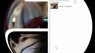 Pranks on Chatroulette * Invasion of the eww faces.