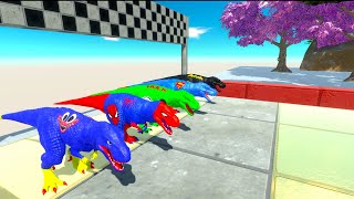 LIVE ARBS COLOR OF DINOSAURS SUPERHERO BEST SKINS - Animal Revolt Battle Simulator screenshot 5