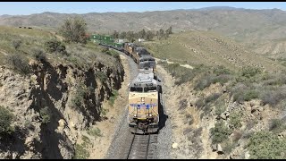 4K: SPRING TRAINS IN TEHACHAPI (4/2/2020)