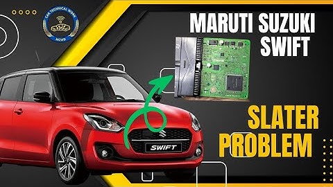 Maruti Suzuki Swift Slater Problem P0223 P0123 Throttle Pedal Position Sensor Ecm Folty
