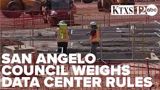 San Angelo council weighs data center rules as residents demand more oversight