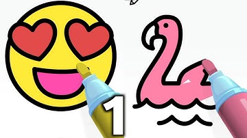 Colour page ASMR Gameplay Walkthrough part 1 ( Android, iOS ) | Gaming Pill.