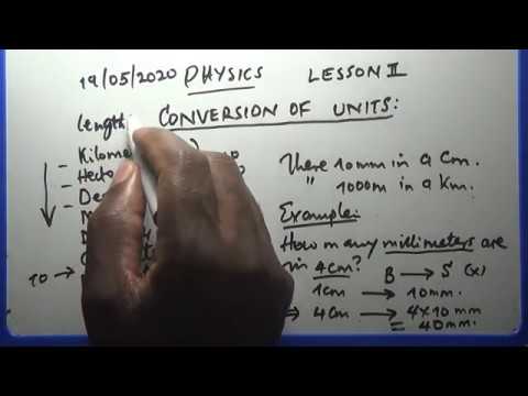 Physics for Beginners - Lesson Two 2020