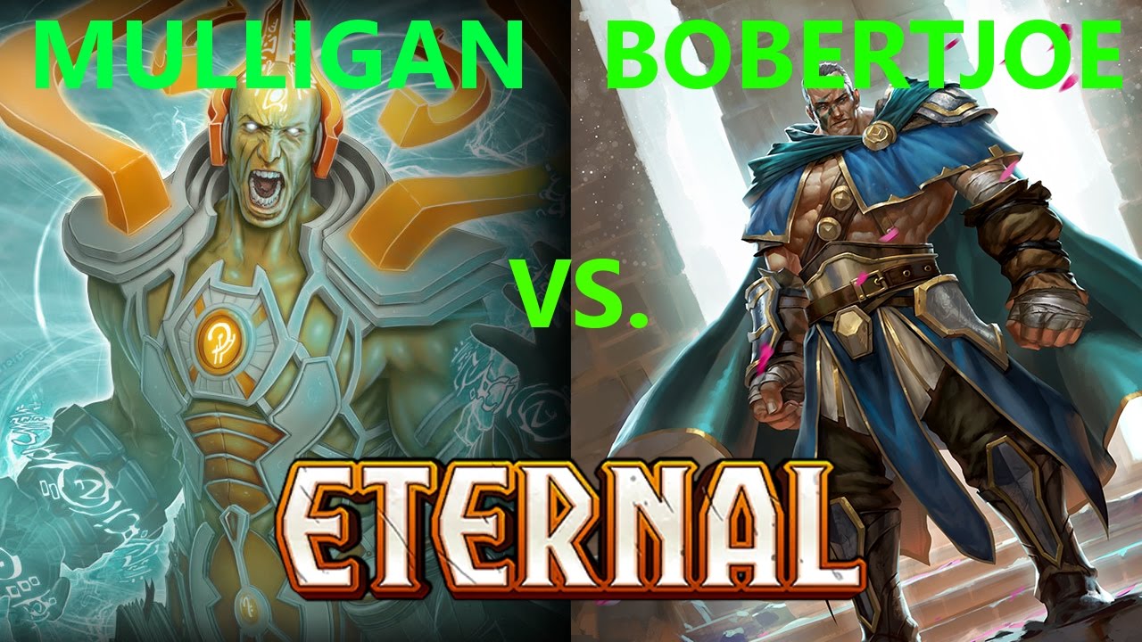 ETS Season 3 Wk #5 | Mulligan (Elysian Midrange) vs BobertJoe (Armory) Rd 1 | Eternal Card Game