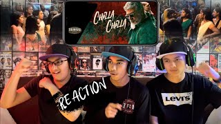 Chilla Chilla - Thunivu Lyric Song Reaction (Tamil) | Ajith Kumar | H Vinoth | Anirudh | Ghibran