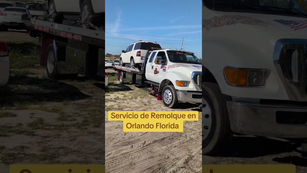 Si necesitas Remolcar tu Auto llama a Rito Towing Services LLC, estamos ubicados en Orlando Florida