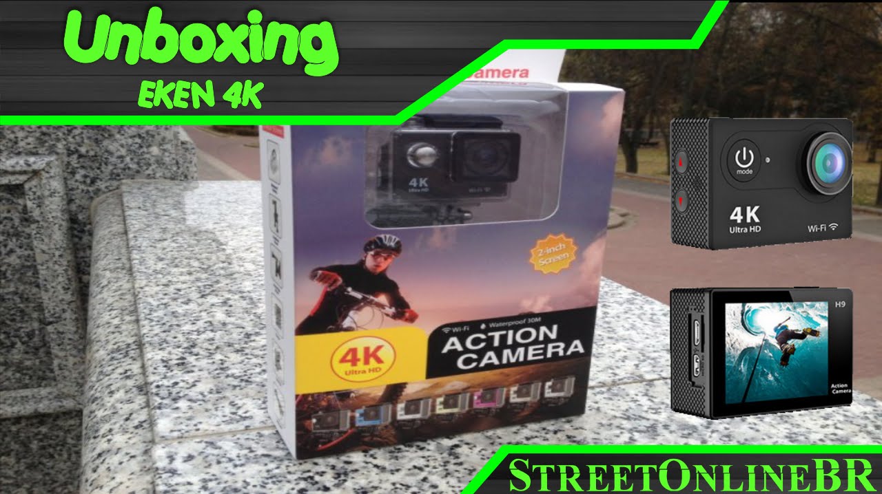 Unboxing Eken 4K Action CAM YouTube
