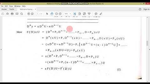 Method of finding particular integral  case 05//ODE//M.Adnan Anwar