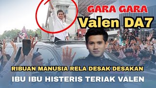 Update VALEN DA7 - Ribuan Manusia Rela Desak desakan Demi VALEN DA7 di Pamekasan