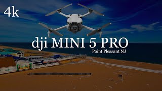 DJI Mini 5 Pro FOOTAGE (Cinematic 4K) | Point Pleasant Beach